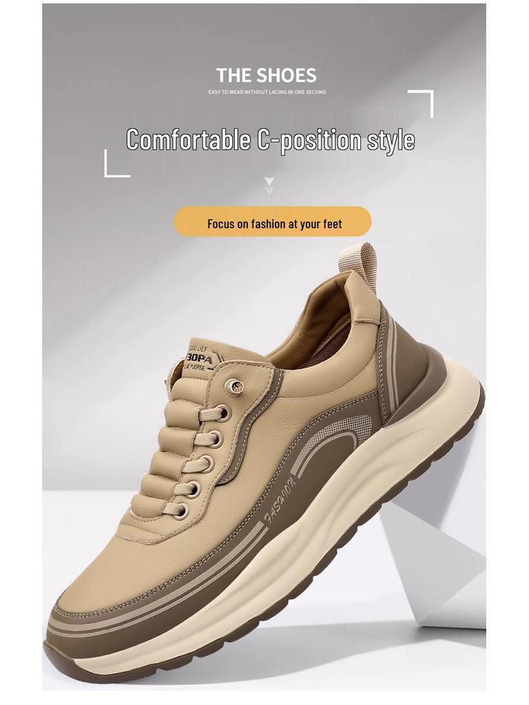 2025 Spring Men's Trendy Lightweight Non-slip Casual Sports Shoes, Sizes 39-44