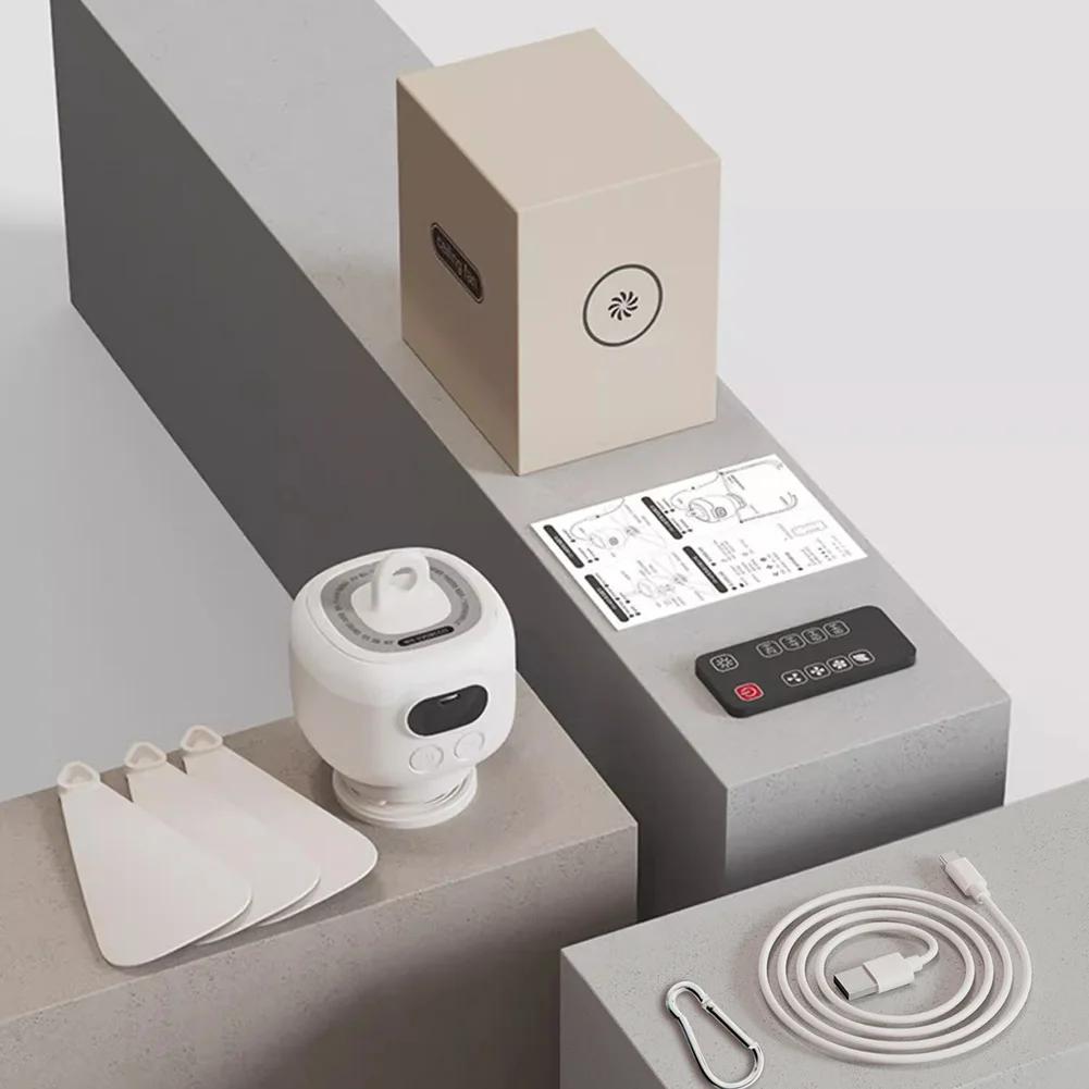 Portable Wireless Ceiling Fan Light Rechargeable Camping Fan with Remote Control Tent Fan Outdoor Fan for Outdoor Camping Dorm