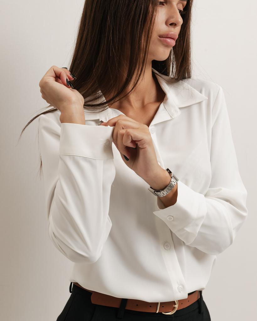 Блуза классическая Modalinda 46391 36 белая