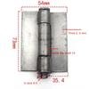 2pcs Butt-welding Hinge Kit 62x44MM/73x55MM/83x66MM Heavy Metal Door Steel Hinge Butt Welded Hinge Release Hinge