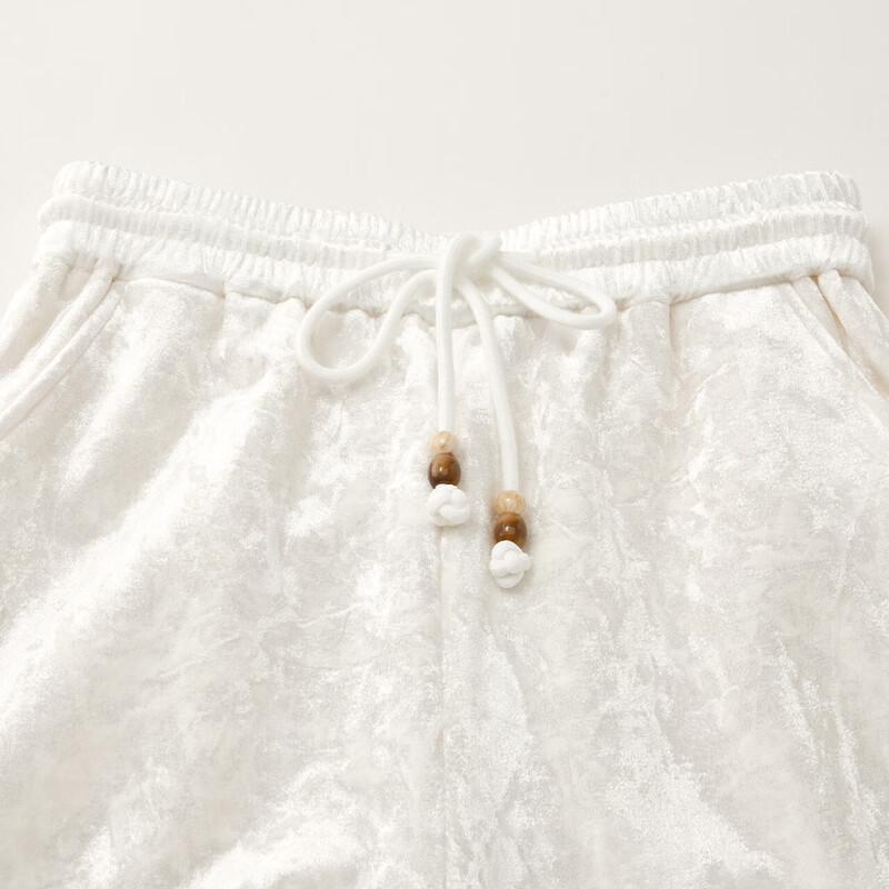 IEF Plus Size American Casual Velvet Wide-Leg Pants