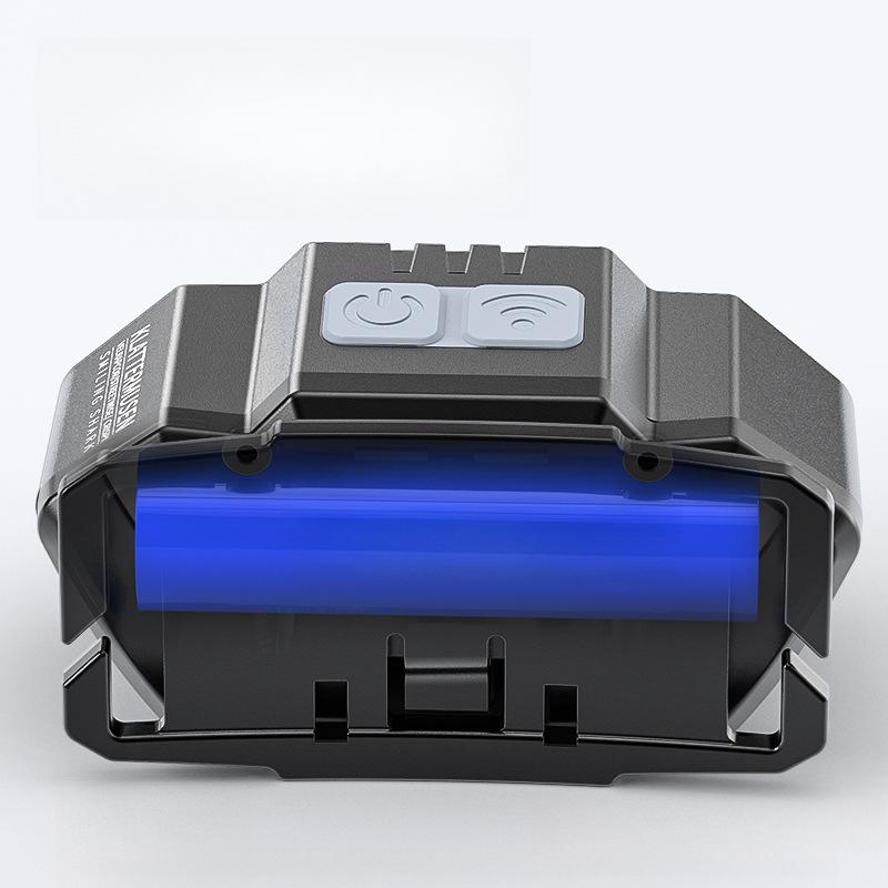 USB rechargeable sensor, LED headlights, ultra bright headlight head, wearable fishing light, multiple lighting modes, mountain climbing adventure