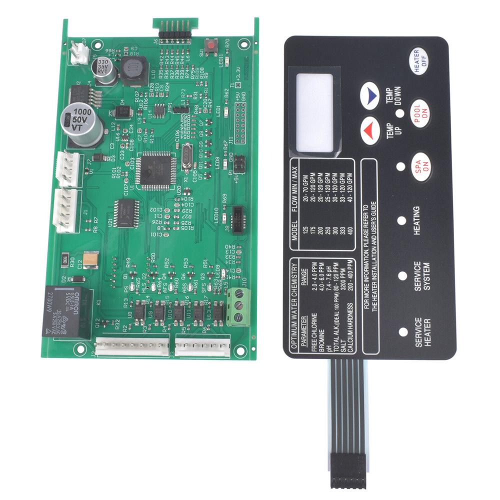 42002-0007S Control Board Kit & 472610Z Switch Membrane Pad For MasterTemp NA/LP