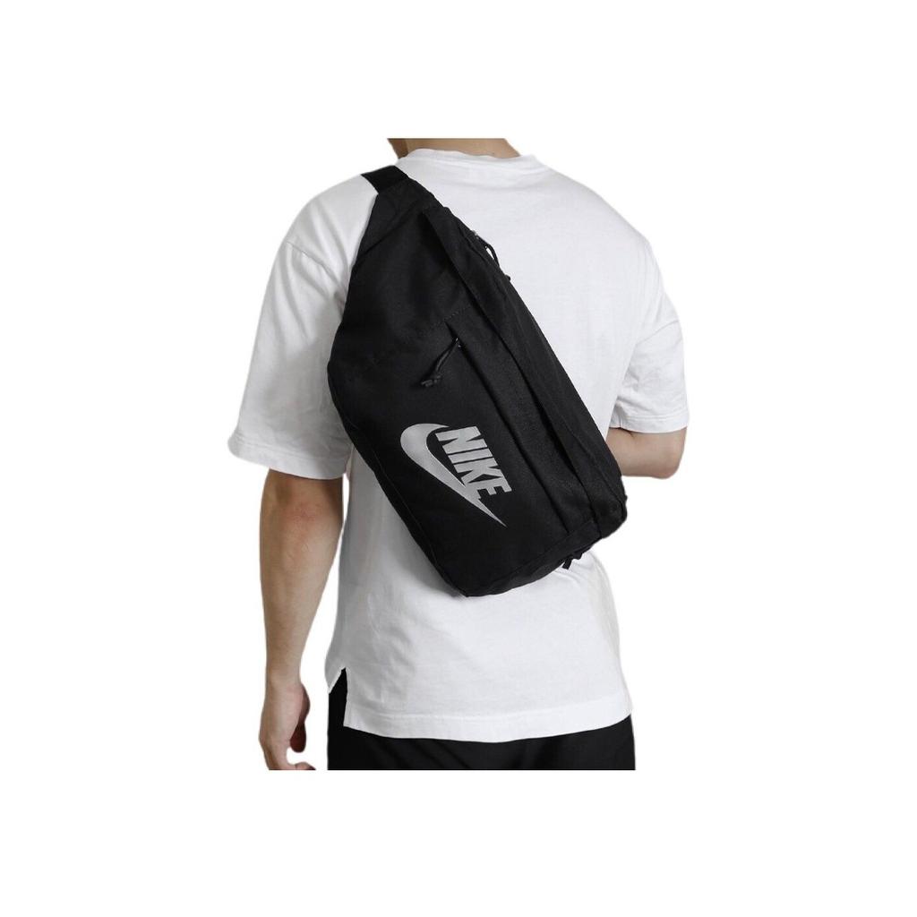 Nike Sports Polyester Single Shoulder Crossbody Waist Bag Unisex Bags Black BA5751-014