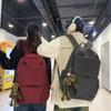 Backpack Simple Large Capacity Travel Backpack Female Leisure Japanese Junior High School Student High School Student School Bag Male