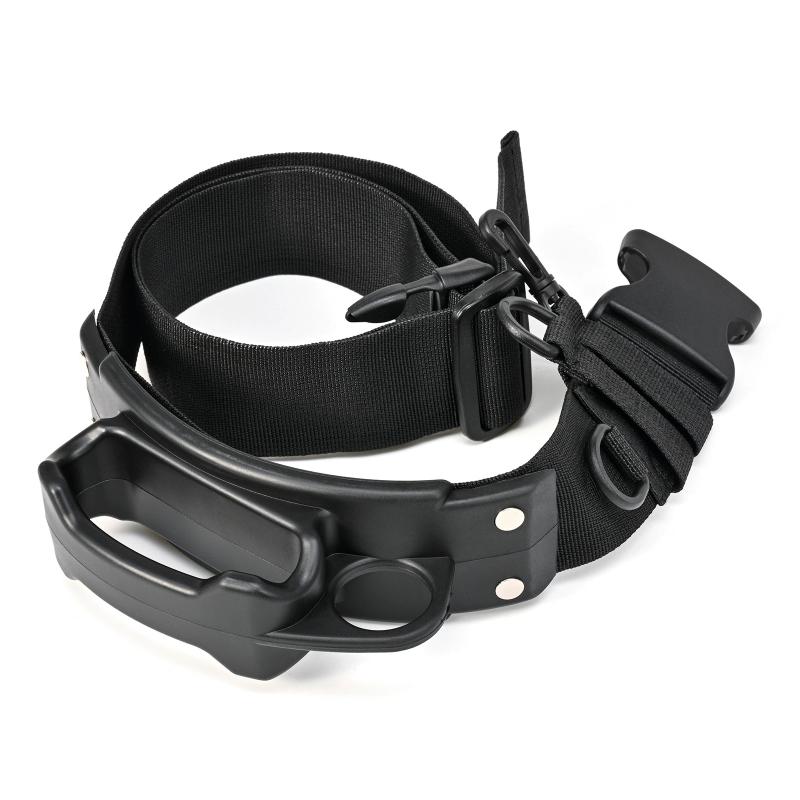 1Pc Fishing Belts Lure Rod Waist Support Holder Fishing Rod Rack Black Temporary Insertion Outdoor Fishing Tackle Supplies