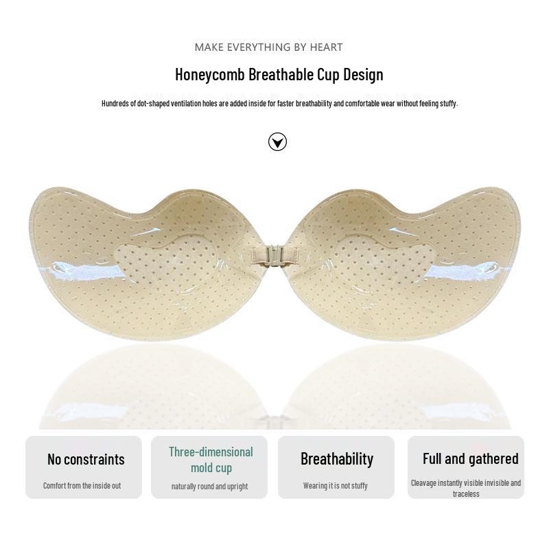 Mango Cup Perforated Silicone Breast Pasties for Small Chest, Lifting & Invisible Bra