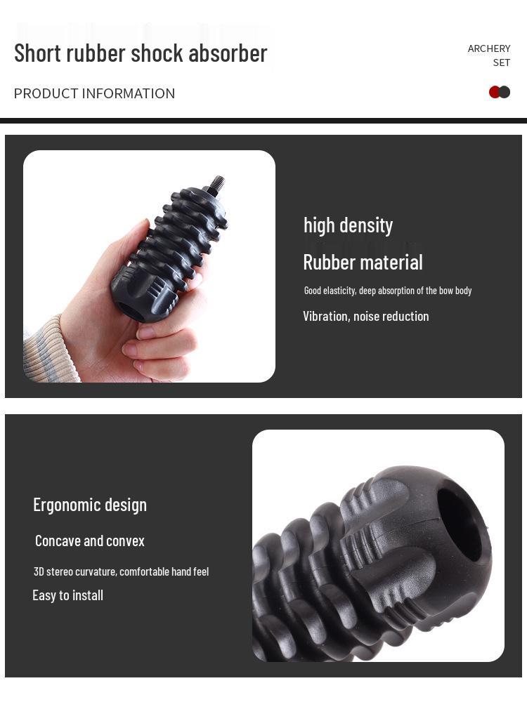 SP800 Compound Bow Beginner Set: Includes Short Rubber Dampener, Sight, Arrow Rest.