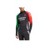 Adidas Arsenal 24-25 Sports Training Half-Zip Pullover Football Jersey Men Jerseys Green Black Red IS9987