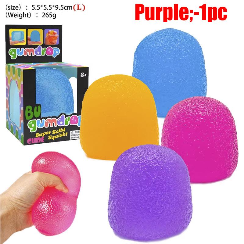 

Maltose Pinch Music Stress Relieving Slow Rebound Toy Adult Kids Stress Relief Squeeze Sensory Toys Kids Birthday Party Favors фіолетовий