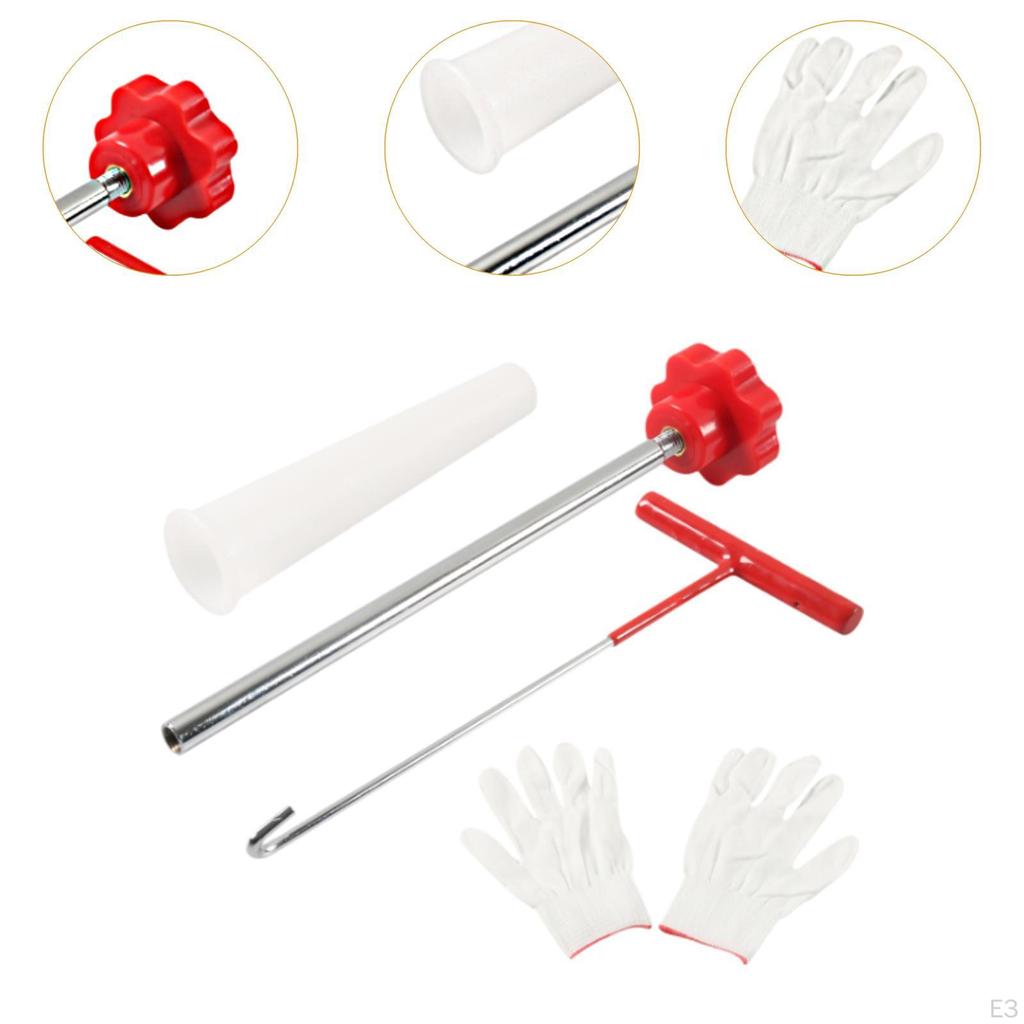 Quick Change Tire Valve Tool Kit Directly Replace High Reliability Sturdy Universal Stem