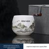 Chaxun 'Thousand Li Rivers & Mountains' & 'Suet Jade Arhat' Teacup Set