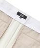 MUSINSA STANDARD Skinny Hidden Elastic Waist Crop Slacks [Cream]