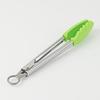 Pearl Metal Easy Cooking Silicone Tongs, 18cm, C-3655, Green