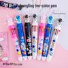 Spaceman Multicolor Ballpoint Pen – Cute Astronaut Design with 10 Press-Action Colors Perfect for Students