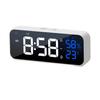 1 Set Alarm Clock 12/24 Hours Switch Awaken 2 Groups Alarms Convenient Nordic Simple Digital for Home