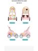 Wooden Multifunctional Toddler Push Walker & Educational Toy