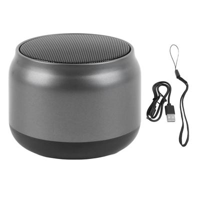Tragbarer Bluetooth-Lautsprecher Hohe Empfindlichkeit 1200mAh Drahtloser Bluetooth 5.0 Lautsprecher mit Trageband für