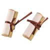 Self-made Gifts Gilded Rice Paper Scroll Calligraphy Mounting Scroll  Office Home Decor