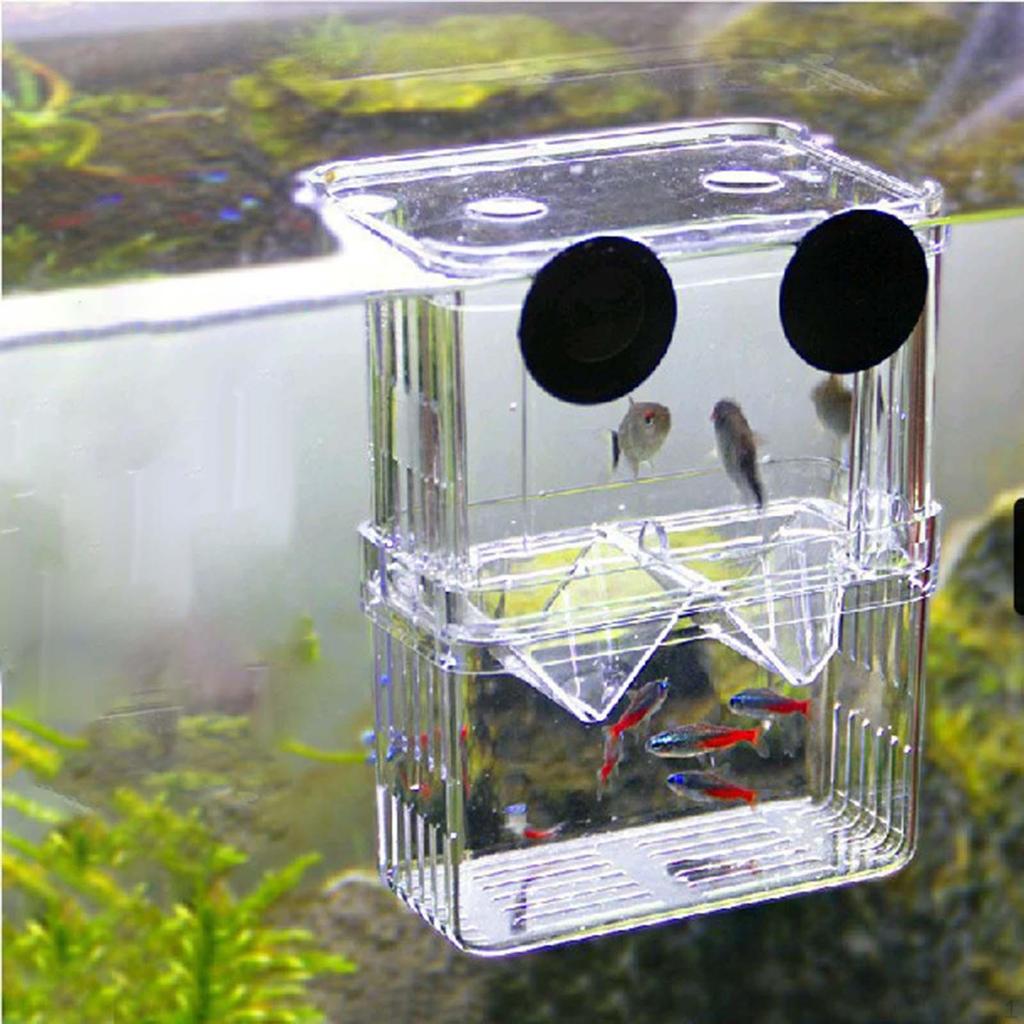 Aquarium Fish Breeder Box Accessories Premium Separator Multifunctional Transparent