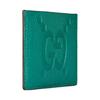 Gucci Double G Logo Grain Leather Card Holder Unisex Accessories Green 812681-AABY0-3120
