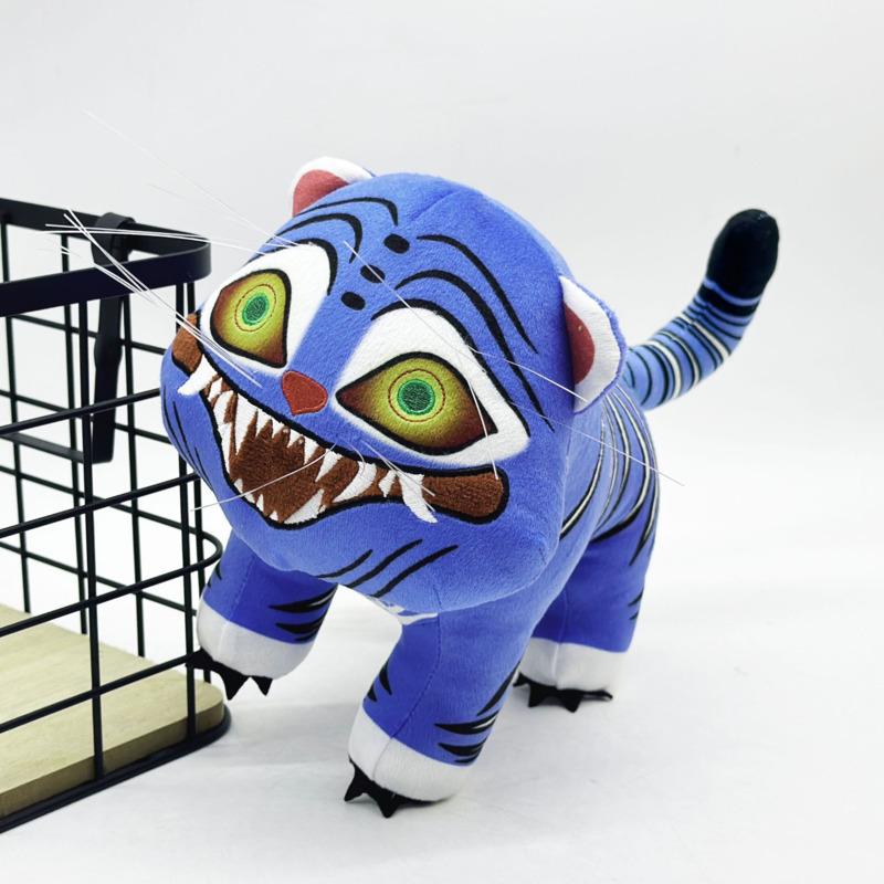 NEU Kpop Dämonenjäger Tiger Plüsch Niedlicher Cartoon Vogel Plüschtier Kawaii Anime Stoffpuppe Weiches Deko Kissen Spielzeug Geschenk für Mädchen Kinder