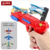 Toy Airplane  Catapult Bubble Airplane Shooting Game Outdoor Toy Birthday Gift