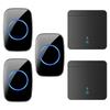 Two-in-Three Wireless Doorbell with Remote Control - EU, UK, AU Specs