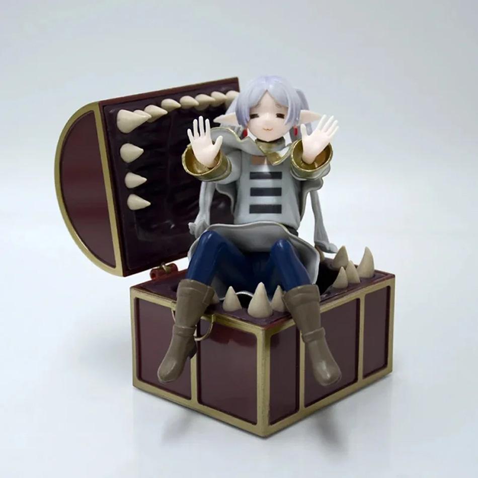 Frieren Beyond Journey's End Treasure Box Anime Figure Toy Action Figurine Fern Noodle Stopper Collectible Kid Gift