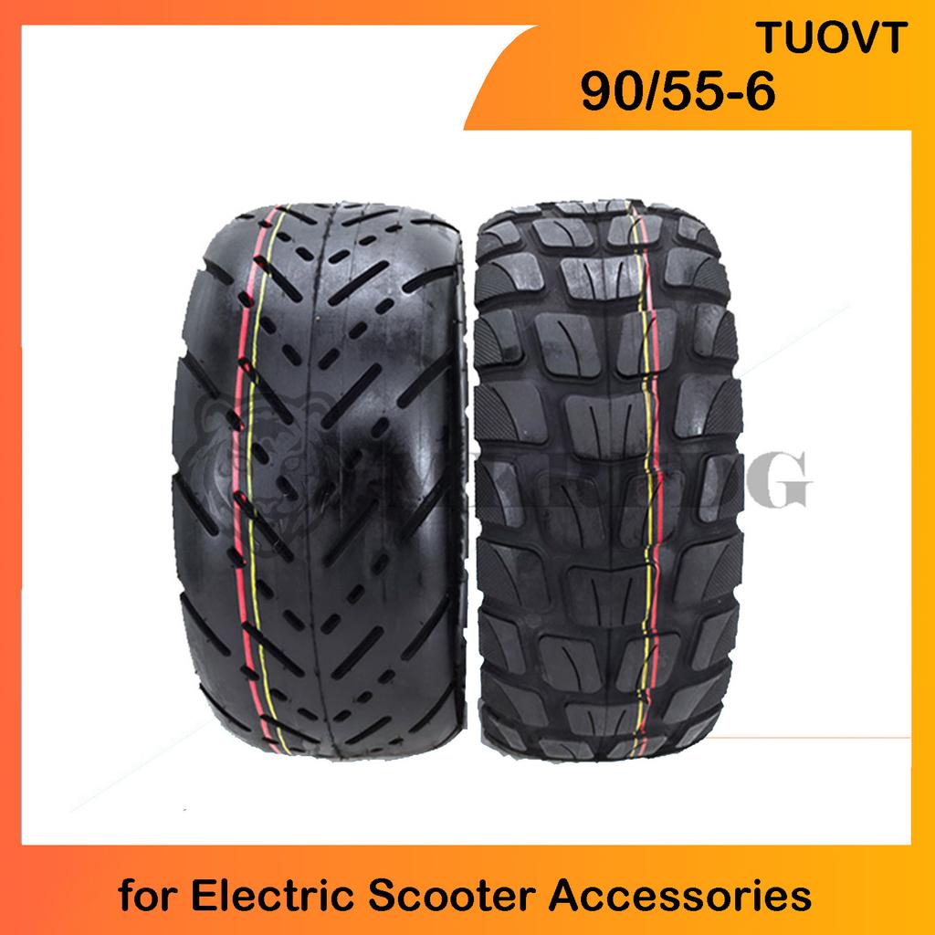10palcová pneumatika Escooter TUOVT 10palcová bezdušová pneumatika 90/55-6 off road vakuová pneumatika pro příslušenství k elektrické koloběžce
