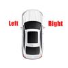 For Ford Focus MK3 2012-2017 Car Rearview Wing Door Side Mirror Corner Triangle Molding Trim Cover Lid Cap