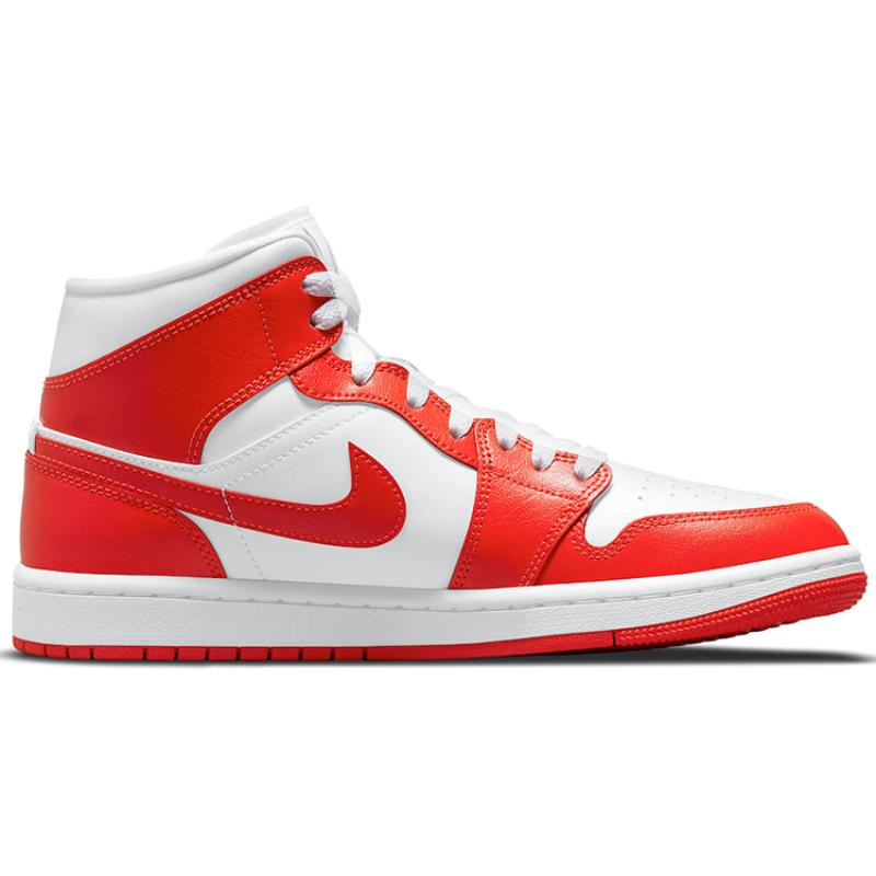 Air Jordan 1 Mid 'Habanero Red' Women's Jordan BQ6472-116