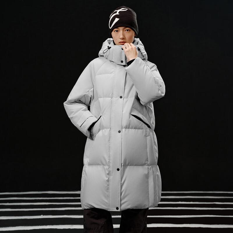 

Aolaiy 2025 Snow Armor Series Women s Mid-Length Hooded Duck Down Jacket XL