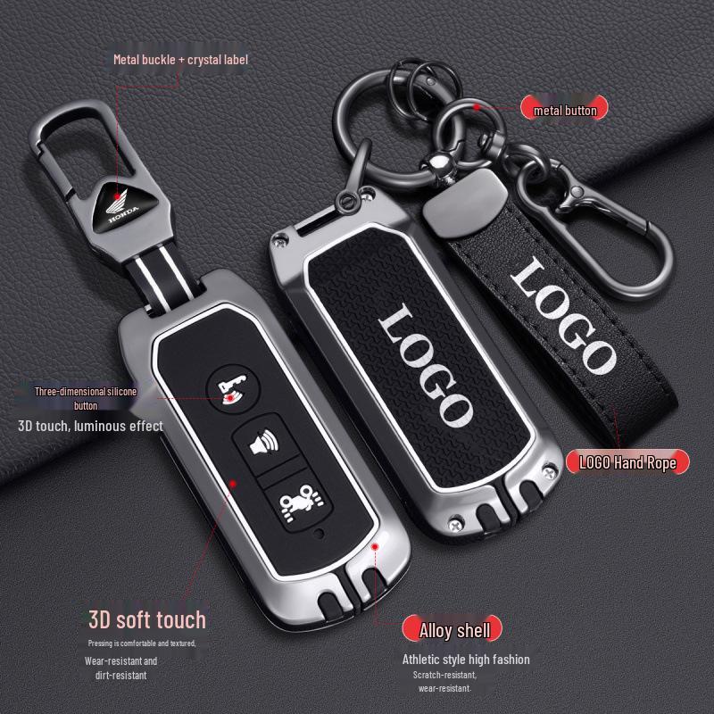Motorcycle Key Cover for Honda NS125LA, PCX160, Forza 350, Ruckus 125 - Shell Buckle Bag