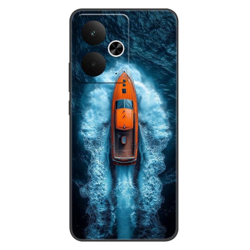 For Realme 14T 5G Case Soft Silicone Bumper For Realme14T Case Realme14T 5G Phone Cover RMX5078 Coque Fundas Shockproof Shell