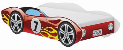 Children's Bed Car CORVETTA 140x70 Red