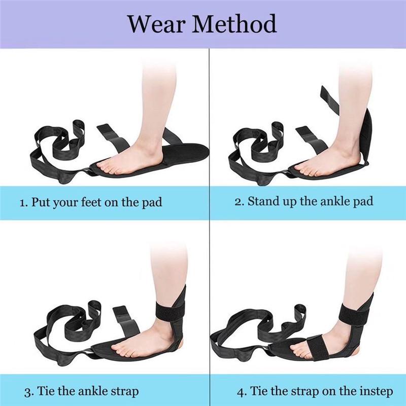 Yoga Adjustable Stretch Strap for Leg and Foot Rehabilitation