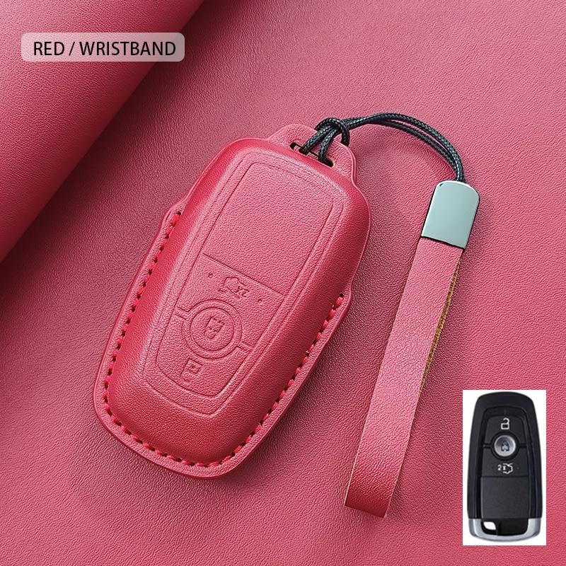 Car Key Case Cover Fob For Ford Focus 3 4 St Mondeo 5 Mk5 Edge Fusion Mustang Explorer F150 F250 F350
