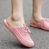 Summer cool slippers women's bag head hollow hole shoes women wear fashionable soft-soled non-slip student slippers