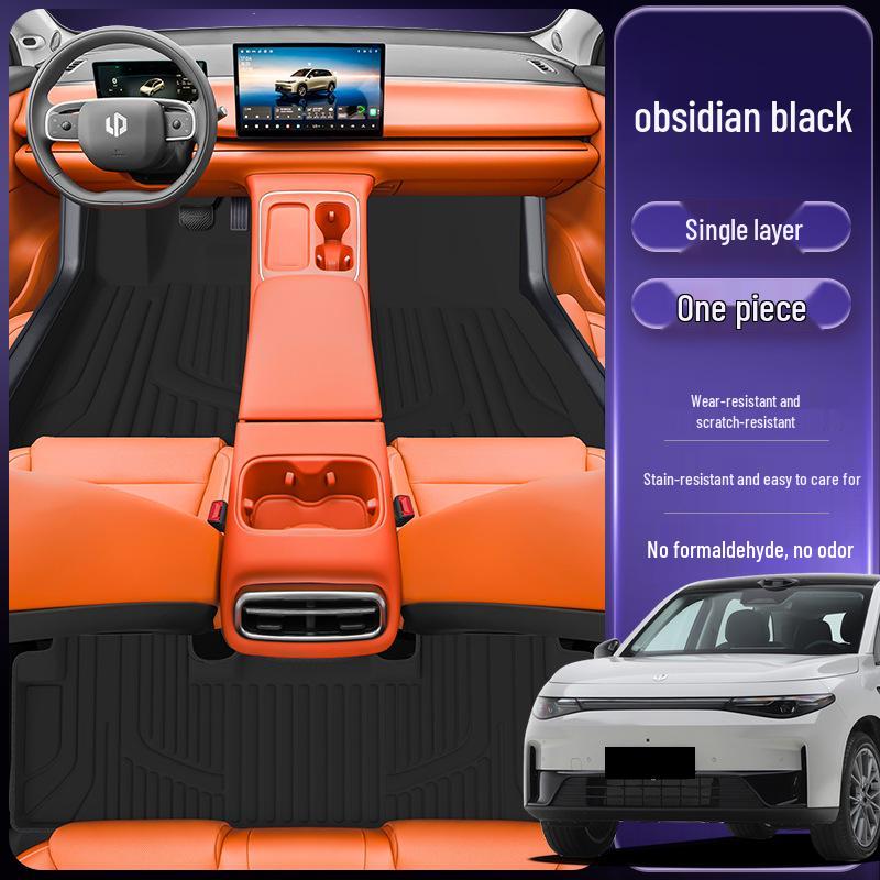 Eco-Friendly, Double-Layer, Fully Enclosed Floor Mats for Leapmotor C10.