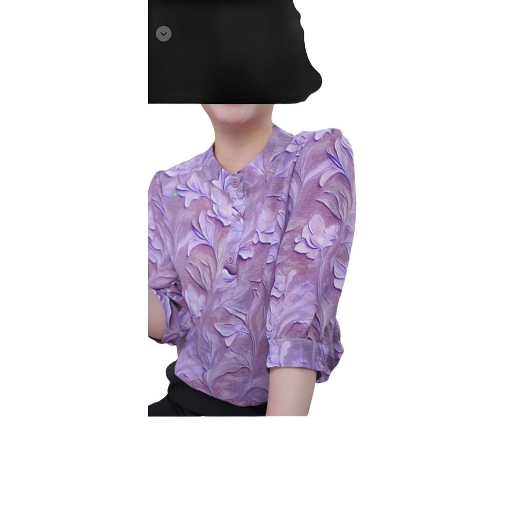 Women's Plus Size Short-Sleeved Loose Top - Spring/Summer New Style
