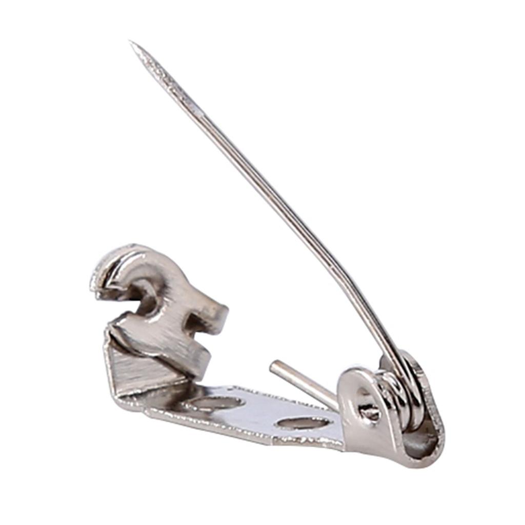 50 Stück Anstecknadeln Brosche Verschluss Rückseite Sicherheitsverschluss Rollend DIY Basteln 20 25 32 38mm