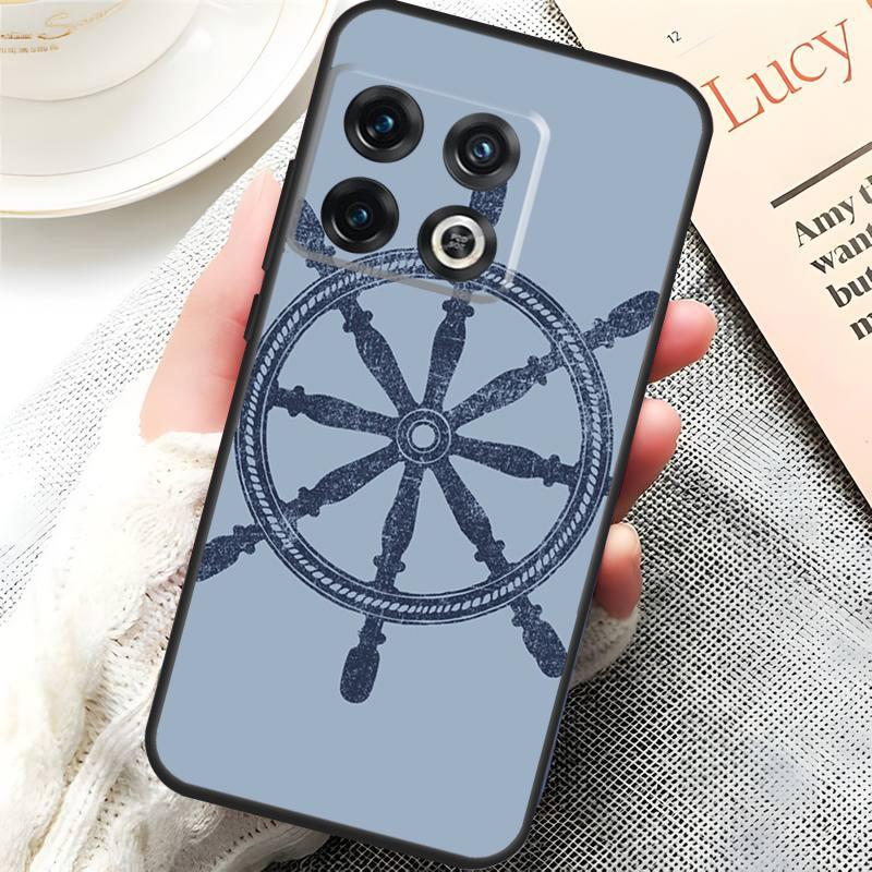 World Map Compass Nautical Cover For OnePlus 13 15 13R 13T 12 12R 10T 11 10 Pro OnePlus Nord 5 CE 3 4 Lite N20 N30 Case