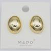 French Meillard Geometric Snail Shell Earrings: Elegant, High-End Light Luxury for Women