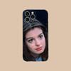 Anne Hathaway Mobile Phone Case for iPhone 17 16 15 14 13 12 11 X XR XS Air Pro Max Plus Mini Clear Colorful Cover Cover Pretty