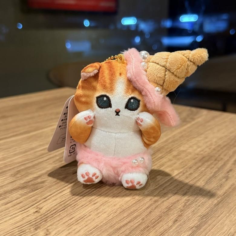 Plush Cat Character Toy With Pp Cotton Filling For Kids Room Decor