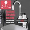 220V IPX4 Instant Electric Faucet Tap Hot Water Heater LED Display Bathroom Kitchen Under Inflow/Lateral Inflow 3000W