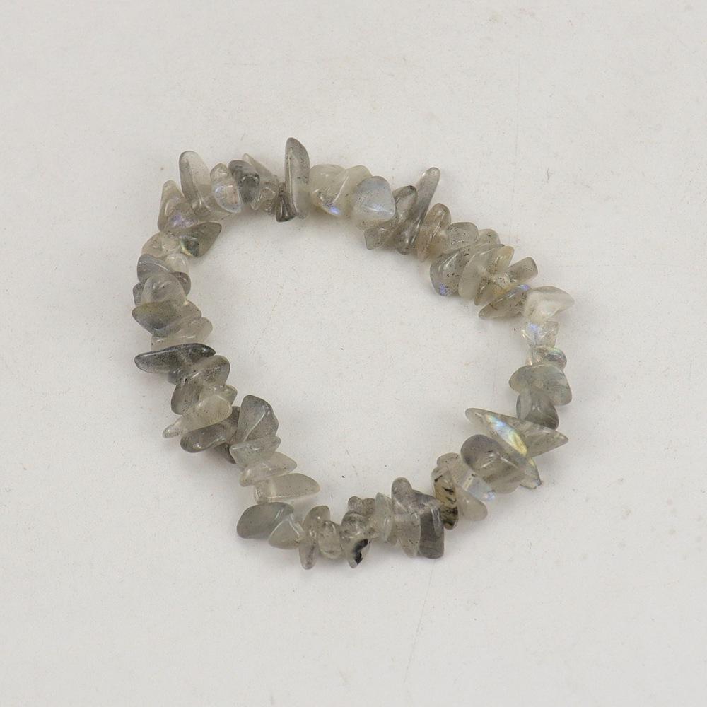 Handmade Beads, Natural Crystal Gravel Bracelet Bracelet B54