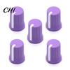 Knob Caps 5Pcs Universal EQ Rotary Replacement Wear Resistant Mini Size Simple Installation Equalizer Potentiometer Fader Knobs Rubber Covers