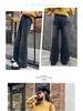 Girls' High-Waisted Retro Flared Jeans - Spring & Autumn